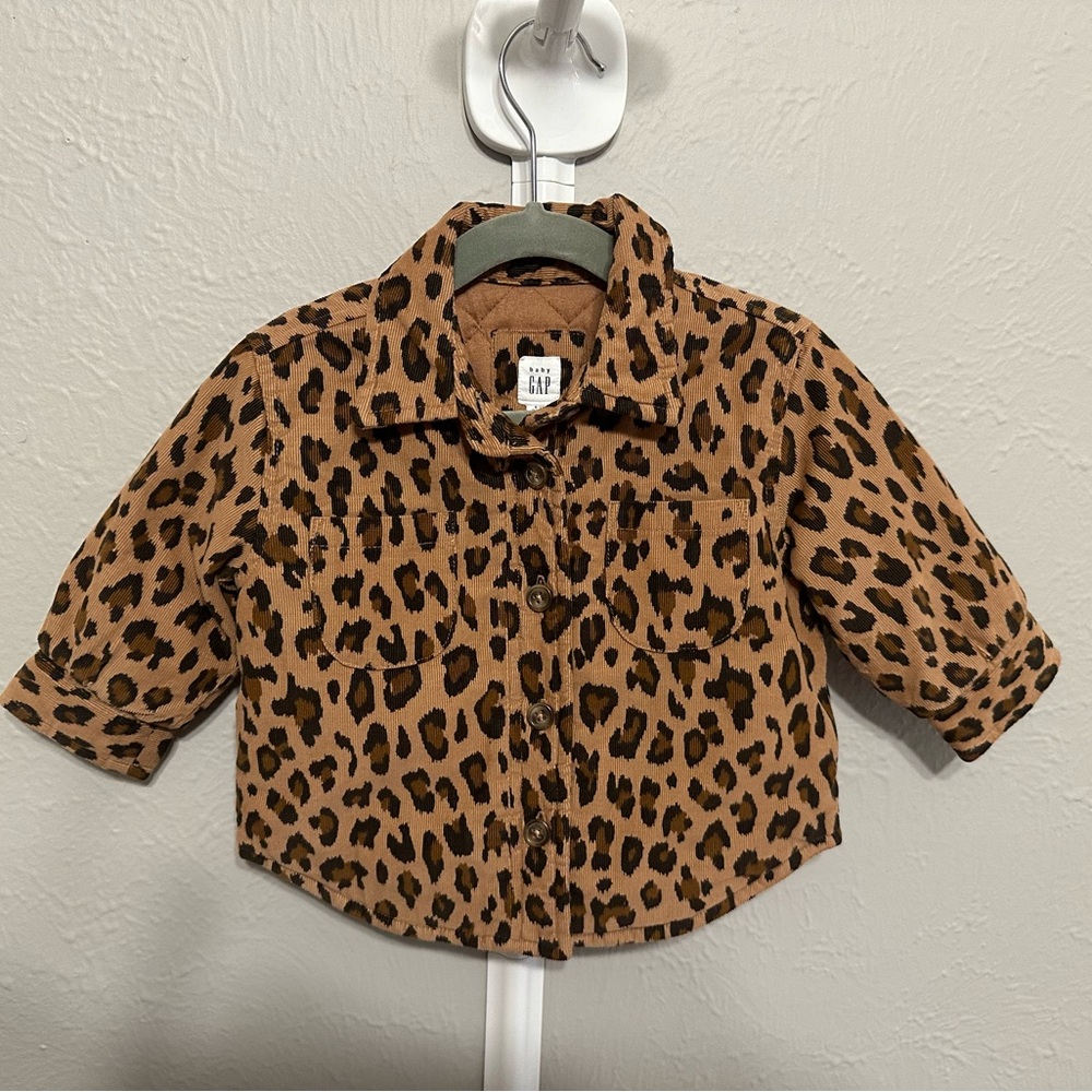 Baby Gap Leopard Shacket 🐆 6-12 Months